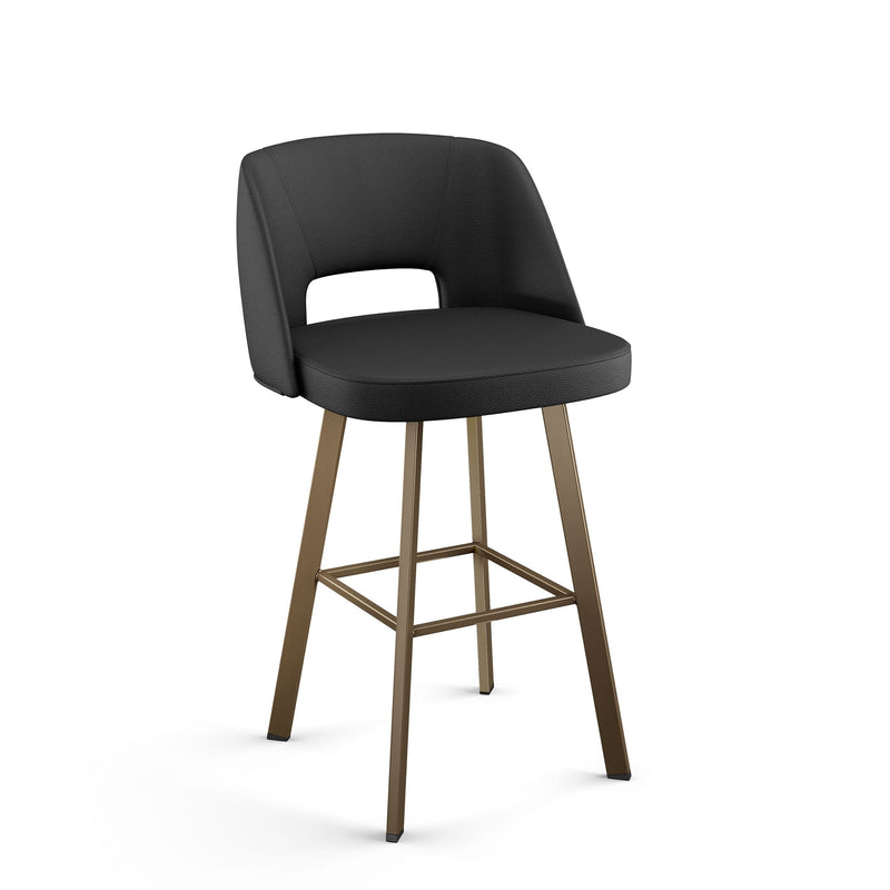 Amisco Maureen Steel Counter Stool, 300-lb Capacity H6