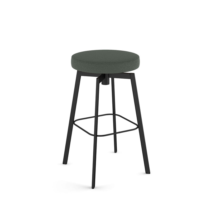 Amisco Tanner Welded Steel Bar Stool, 300-lb Capacity I9