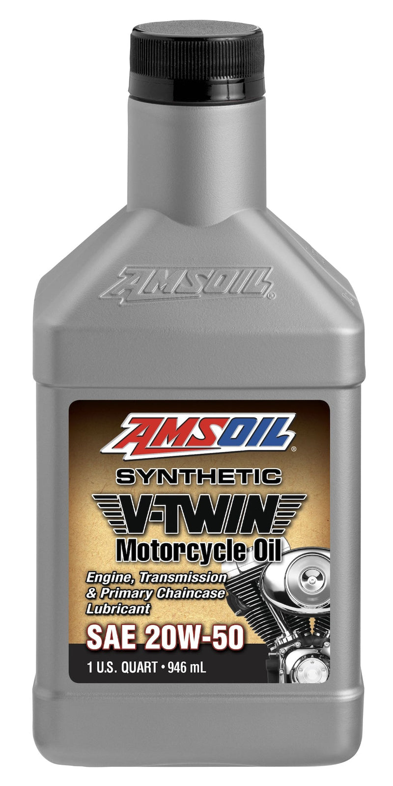 Amsoil Synthetic Motorcycle Oil 20W50, 946-mL Z0