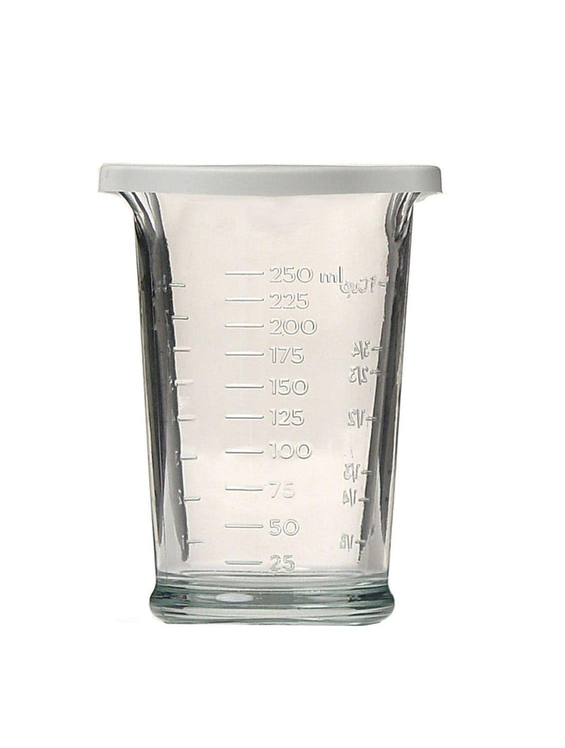 Anchor Hocking Triple-Pour Measuring Cup with Plastic Lid, 250-ml M5