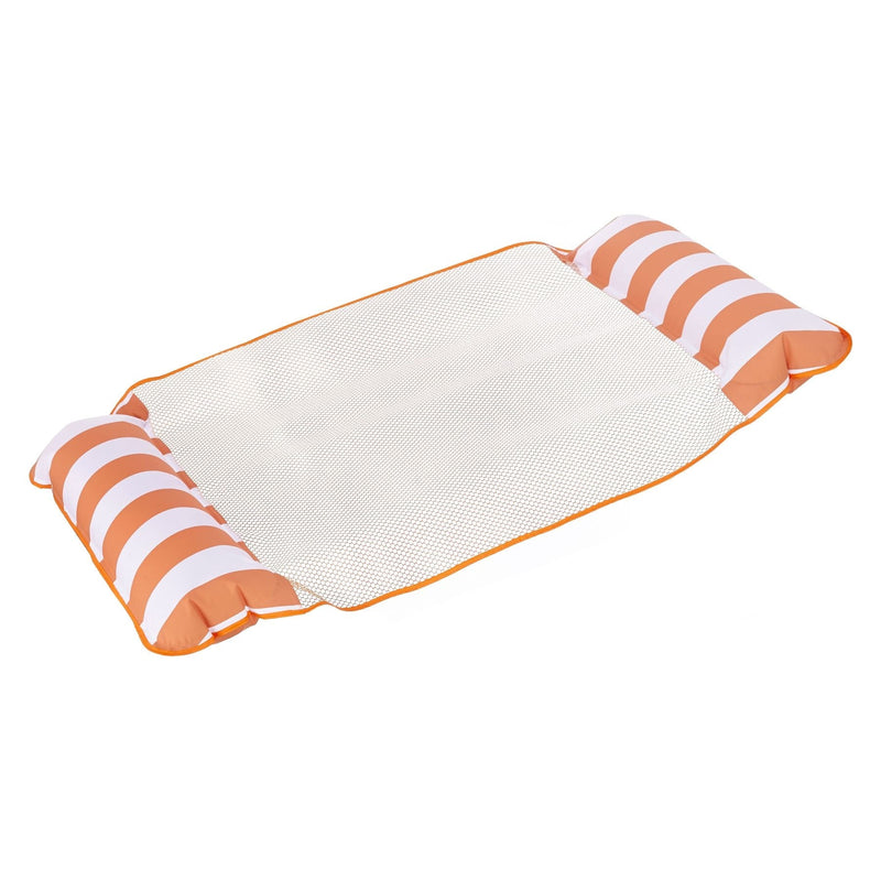 Aqua Monterey Inflatable 4-in-1 Pool Hammock & Lounger, 44-in x 26-in, Assorted Colours V9