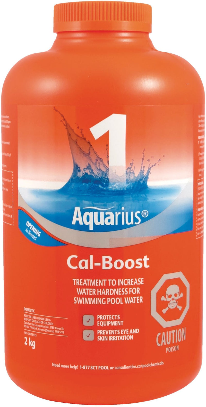 Aquarius Cal-Boost Step 1 Calcium Booster for Swimming Pools, 2-kg W1