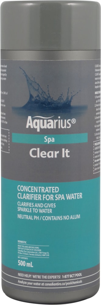 Aquarius Clear It Concentrated Spa Clarifier, 500-mL Q1