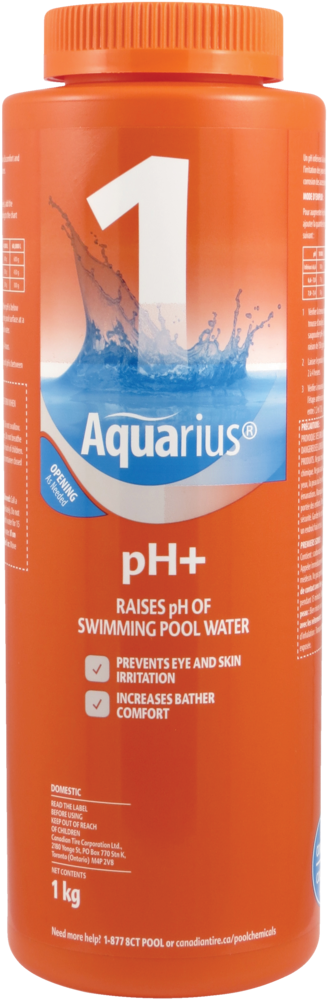 Aquarius pH + Step 1, Raises pH of Pool Water 1-kg P7
