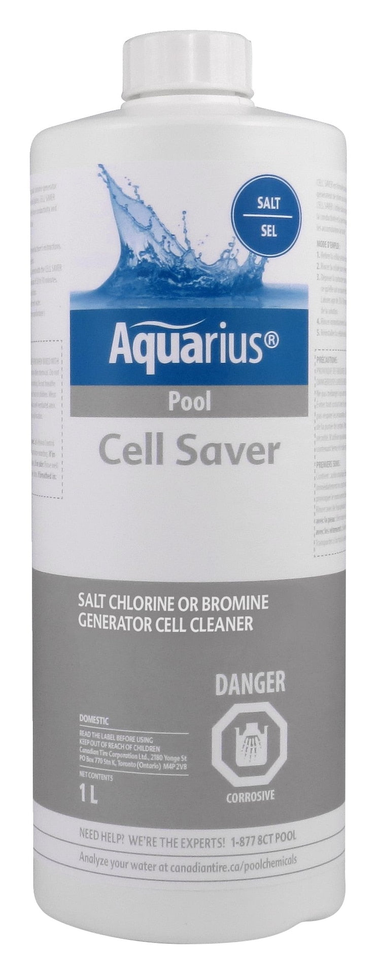 Aquarius Salt Pool Cell Saver, 1-L E7