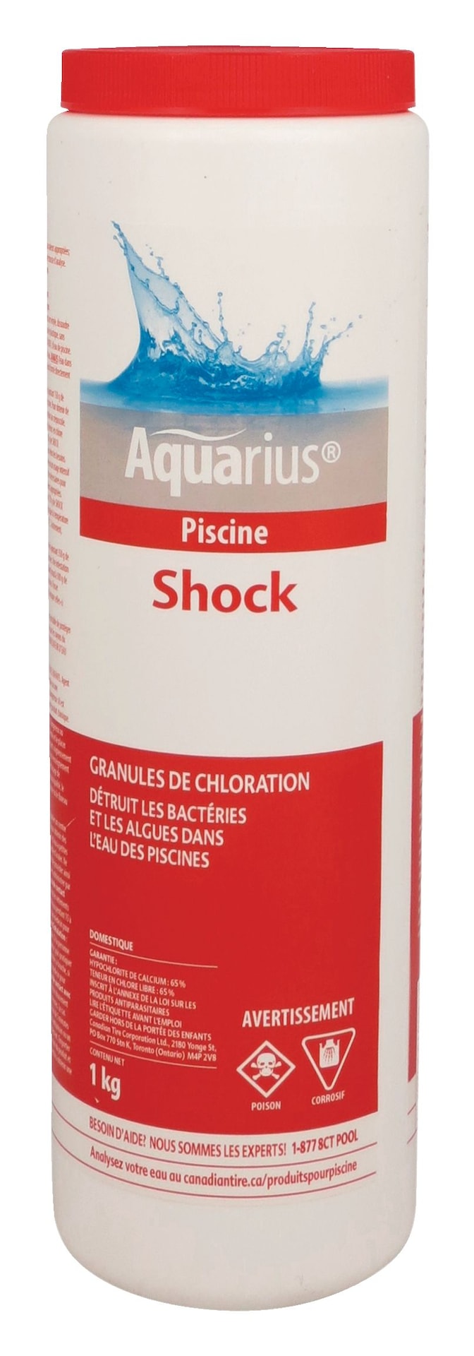Aquarius Shock Granular Chlorine Shock W1