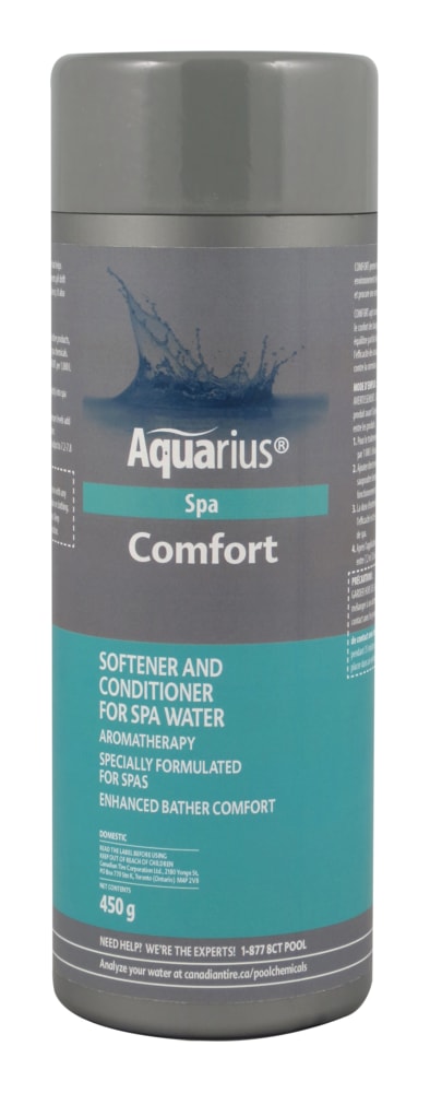 Aquarius Spa Comfort Softener & Conditioner, 450-g O2