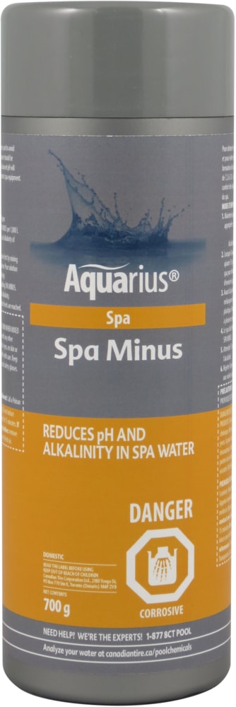 Aquarius Spa pH Minus, Reduces pH & Alkalinity in Water, 700-g V5