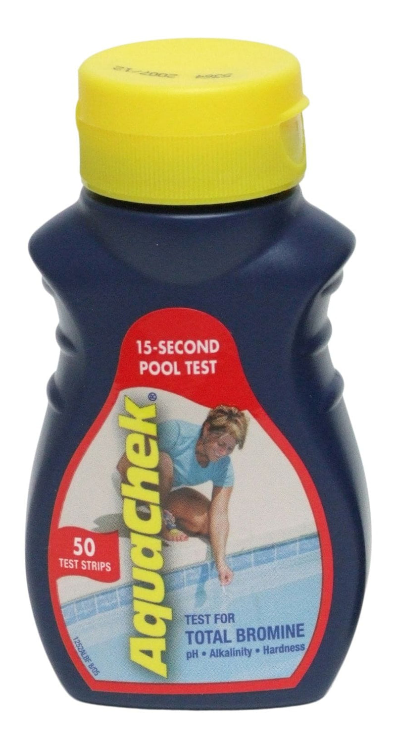 Aquarius Stabilized Pool & Spa Bromine Test Strips, Red B1