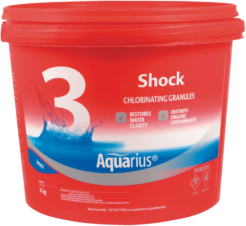 Aquarius Step 3 Shock Chlorinating Granules, 4-kg Z4