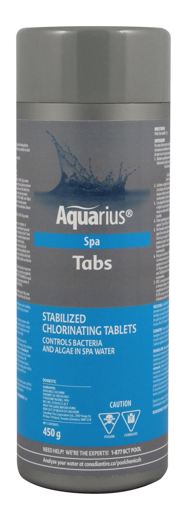 Aquarius Tabs Stabilized Chlorinating Tablets for Spa, 450-g C4