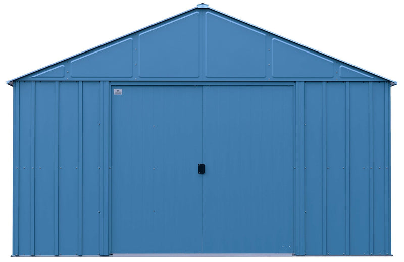 Arrow Classic 12x12-ft Blue Grey Corrosion-Resistant Steel Shed Z6