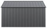 Arrow Classic 12x12-ft Charcoal Corrosion-Resistant Metal Shed