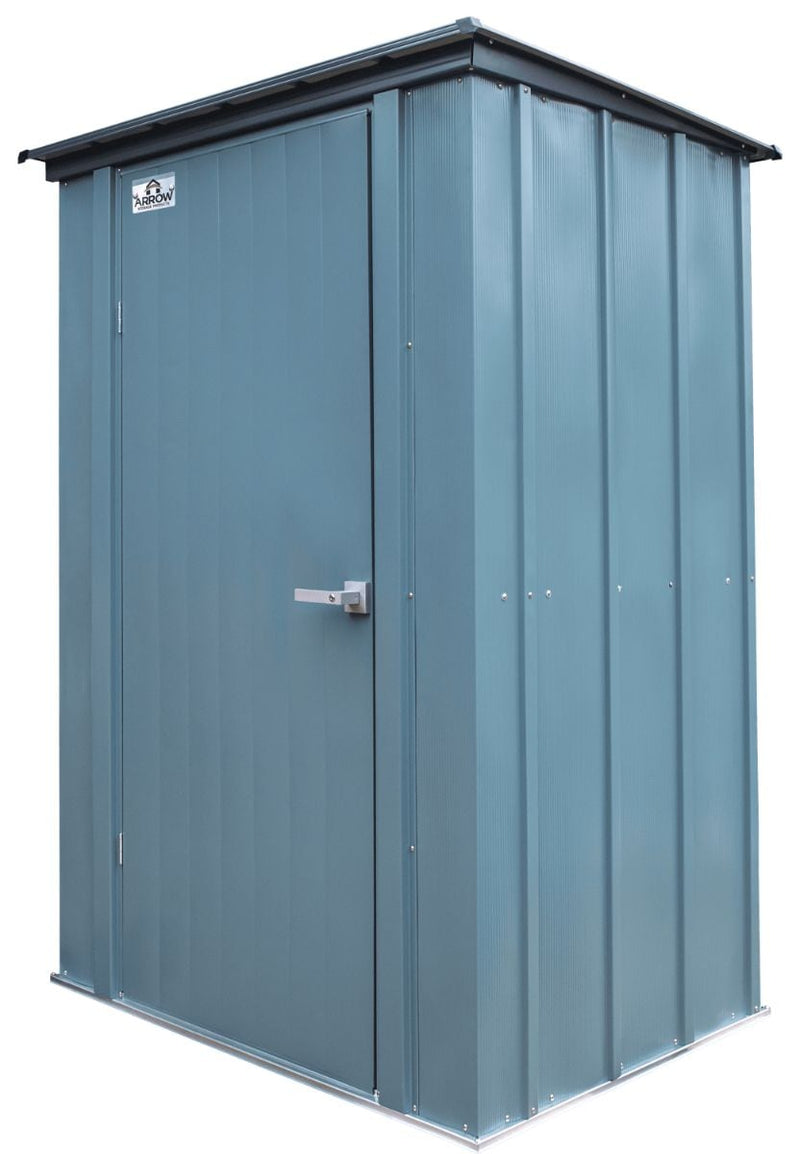 Arrow Spacemaker 4x3-ft Juniper Berry Lockable Patio Shed P9