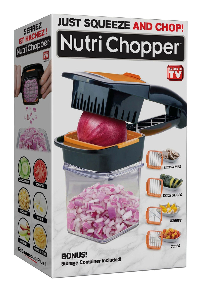 As Seen On TV Nutri Chopper Handheld Kitchen Slicer M8