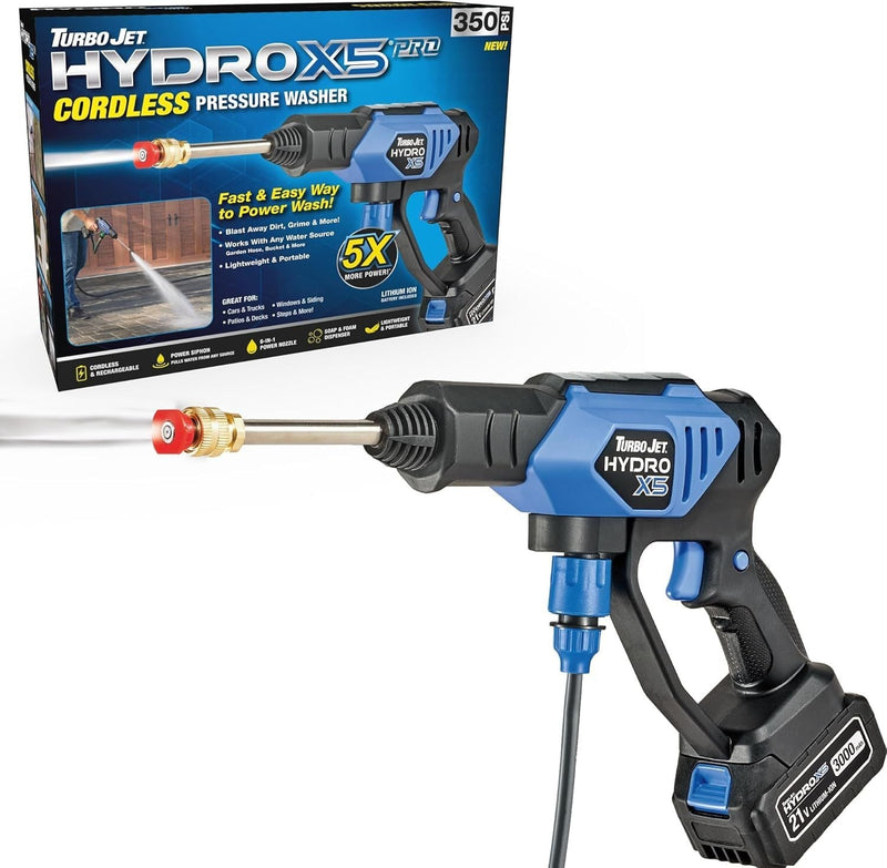 As Seen On TV TurboJet Cordless Pressure Washer T9