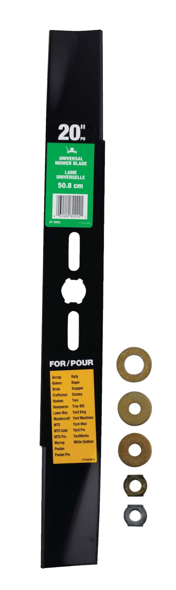 Atlas Lawn Tractor Two Replacement Blade Set, 42-in, Black D5