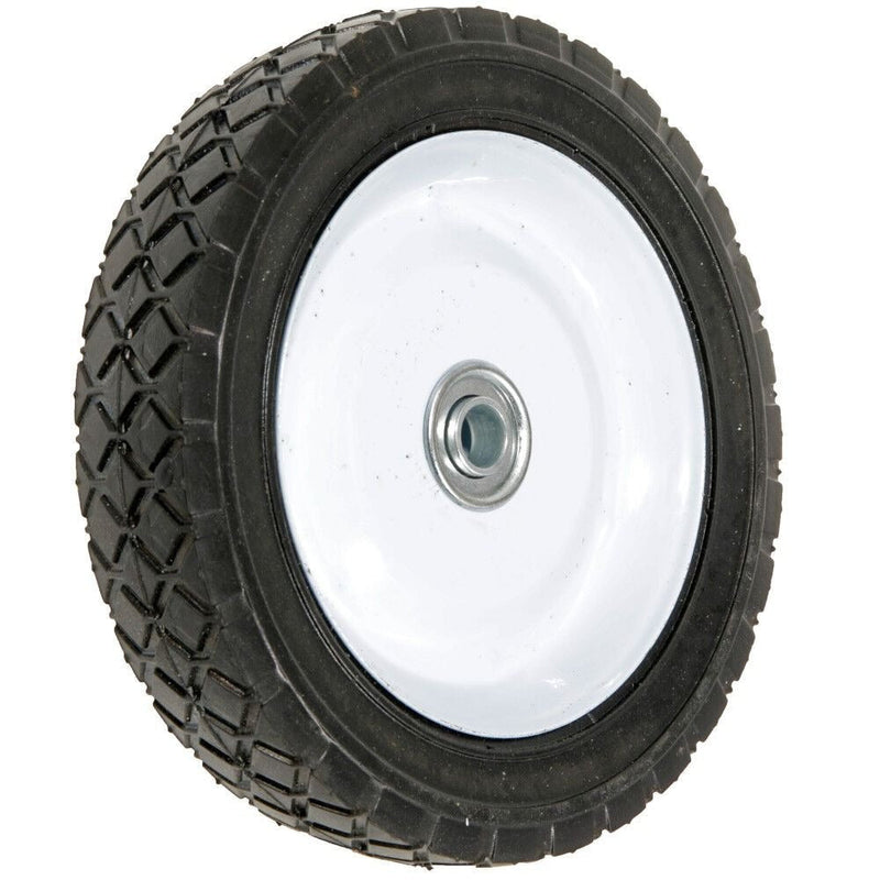 Atlas Steel Mower Wheel with Ball Bearings, 7-in L1