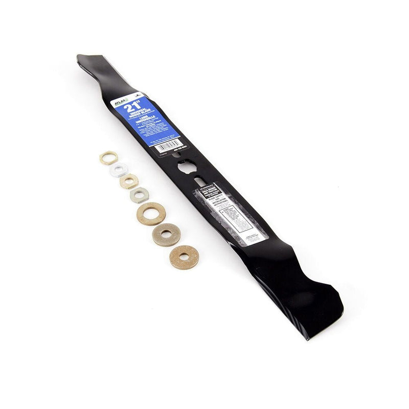 Atlas Universal 3-in-1 Lawn Mower Blade, 21-in, Fits Most Lawn Mowers with a 21-in Deck B0