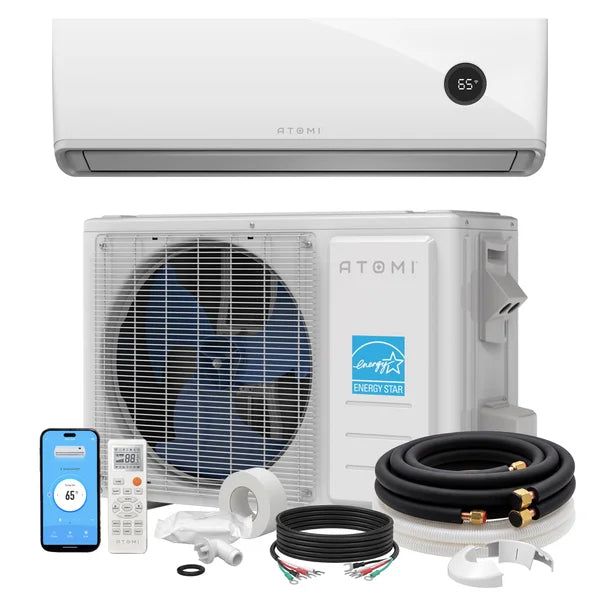 Atomi Tempestas Mini-Split Smart Air Conditioner + Heater I7