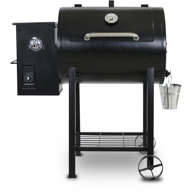 Wood Fired Pellet Grill with Flame Broiler, 700 Sq. In. Cooking Space F6