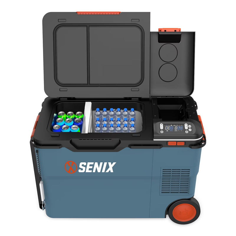 SENIX 26.4 Quart Portable Cooler/Warmer with Dual Mode Temperature Control, USB Ports, and Hybrid Power Options, Mini Fridge for Camping,... U6