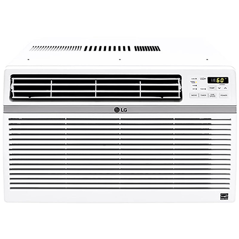 LG 8,000 BTU 340 Sq ft Window Air Conditioner with Remote Control, White, LW8016ER U9