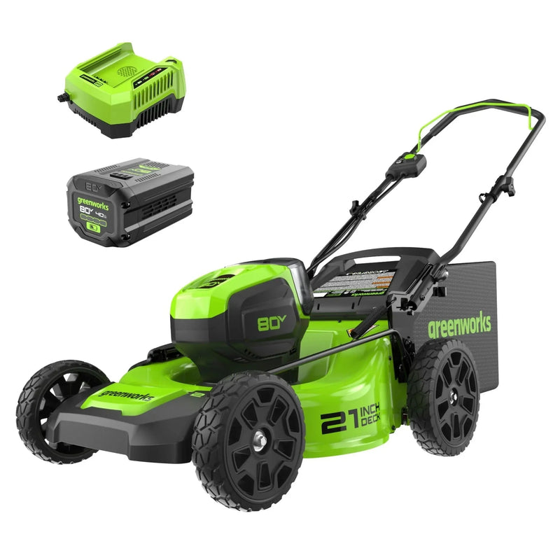 Greenworks 80V 21" Brushless Cordless Lawn Mower D8