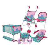 Baby Alive 3-in-1 Kids' Doll Playset with 15 Accessories