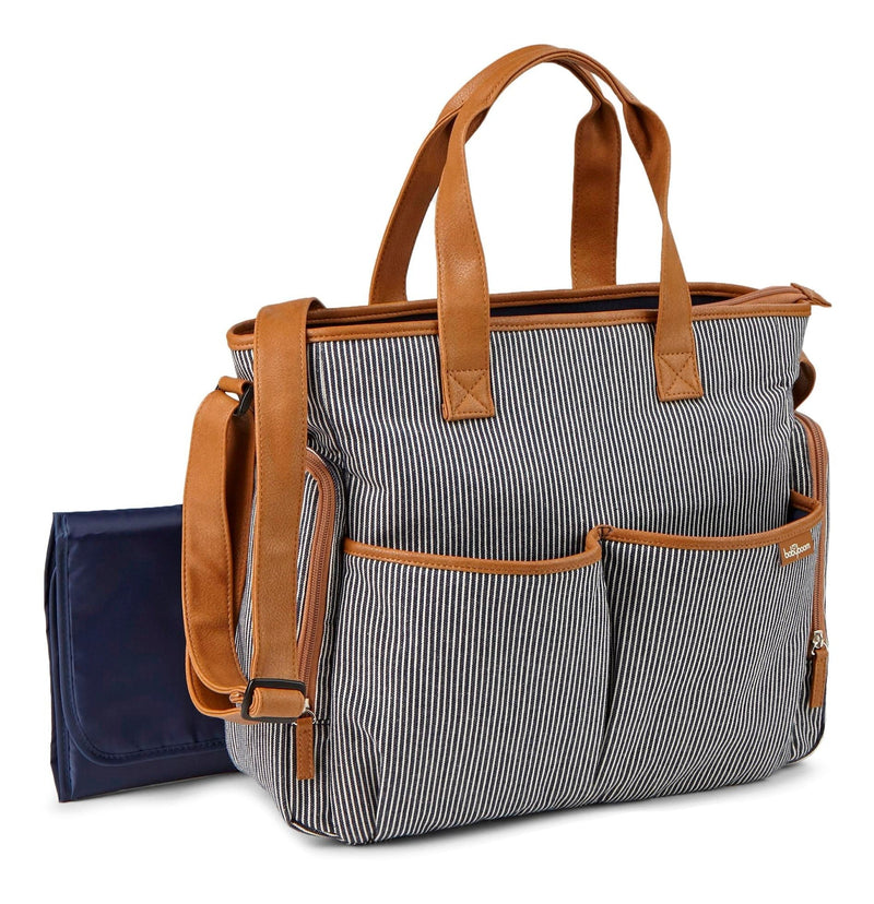 Baby Boom Fashion Tote Diaper Bag with Changing Pad, Assorted P9