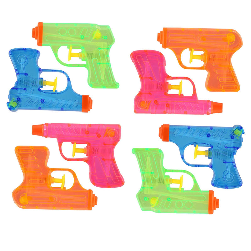 Banzai Mini Soaker Water Blasters, Kids' Outdoor Summer Water Toy, Age 3+, 8-Pk T5