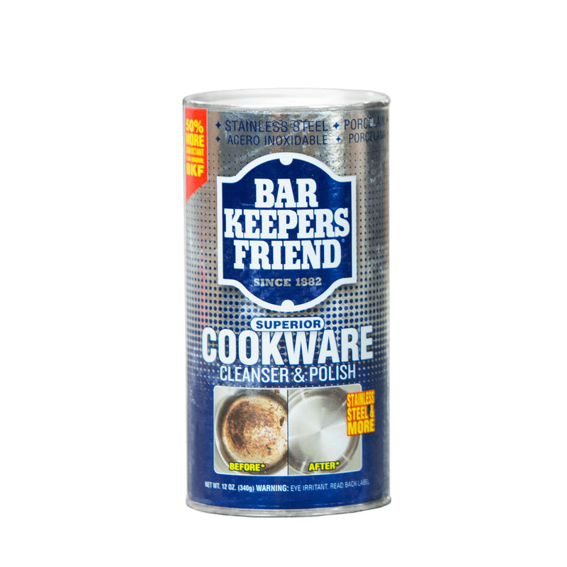 Bar Keepers Friend Cookware Cleanser & Polish, 340-g B1