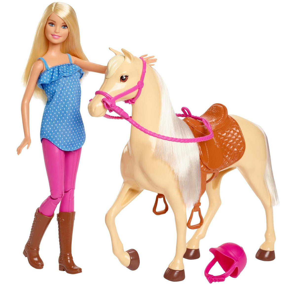 Barbie Doll & Horse Playset for Kids, Assorted, Ages 3+