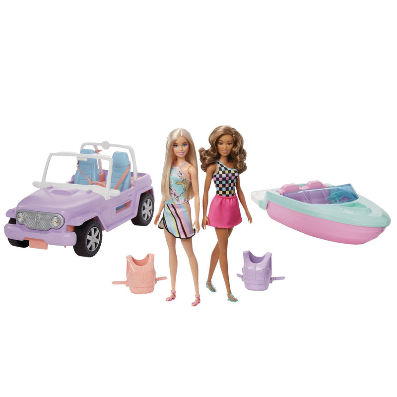 Barbie & Friend Vehicles Buildup Set, Ages 3 to 7 D9