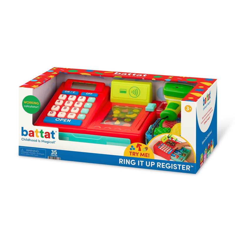 Battat Ring It Up Interactive Cash Register Set, 35-pc I4