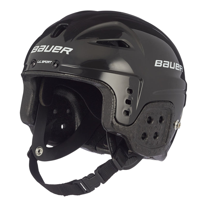 Bauer Lil' Sport Kids Hockey Helmet, Youth, Black or White V1