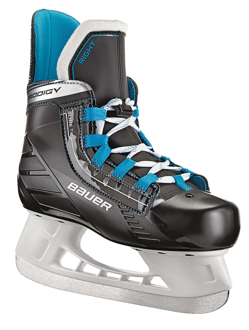 Bauer Prodigy Hockey Skates, Junior, Black/Blue O5
