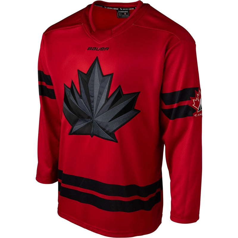 Bauer x Hockey Canada 2026 Replica Jersey, Red, Adult, Assorted Sizes G6