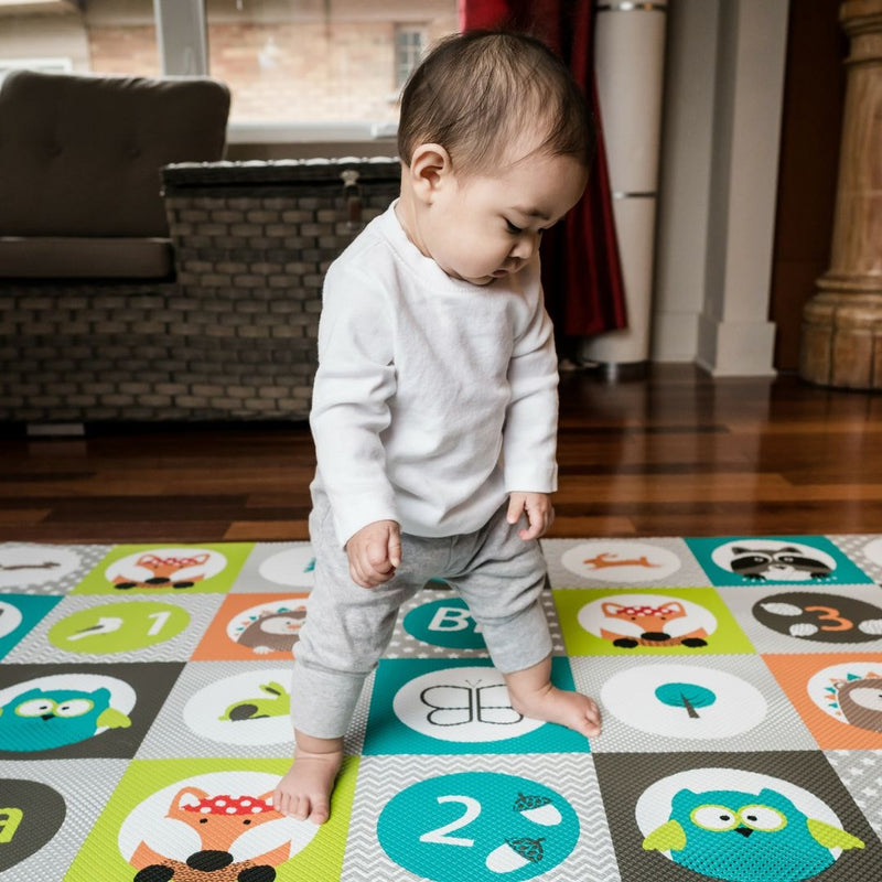 Bblüv Mülti BPA-Free Water-Resistant Tiles Playmat O0
