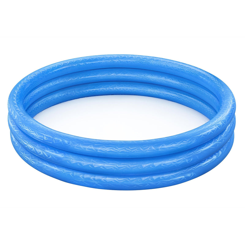 Bestway Inflatable 3-Ring Pool, 5-ft x 12-in, Assorted Colours D9