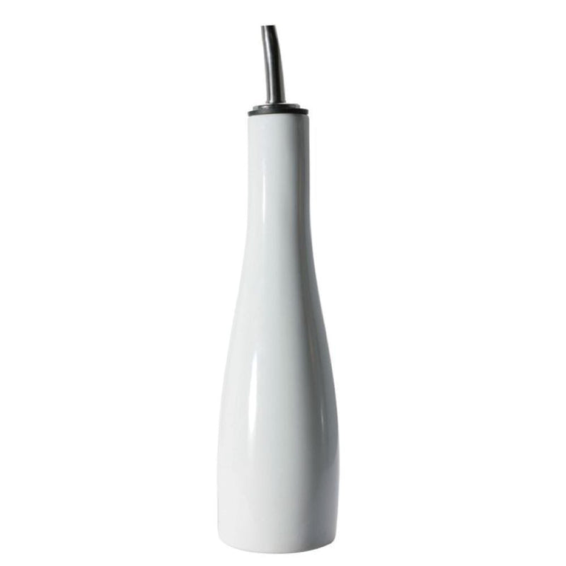 BIA Porcelain Vinegar Bottle with Pouring Spout, 10-oz, White P0