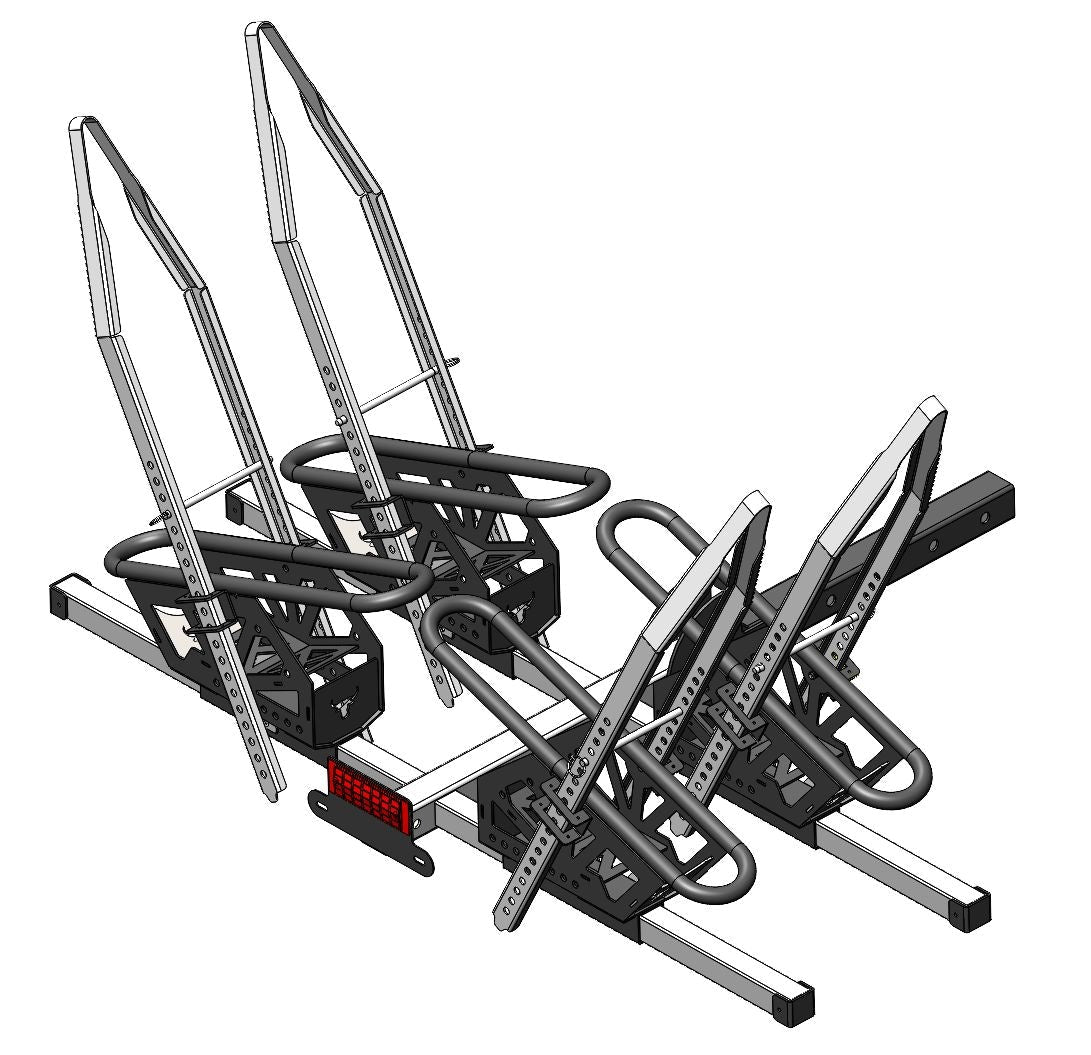 Black Bulldog Hitch Mount Bike Rack