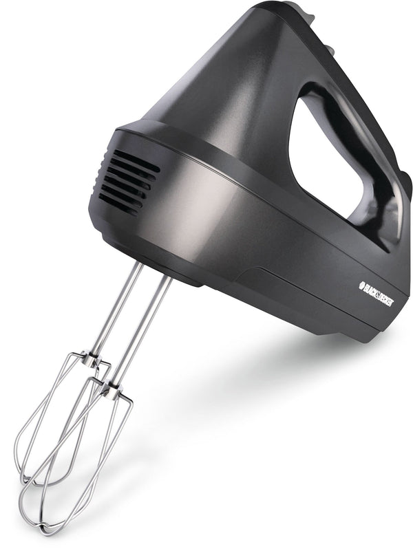 Black & Decker 6-Speeds Hand Mixer with Storage Case Black Q1