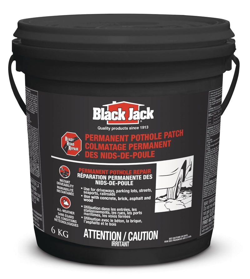 Black Jack Ready Cold Patch, Permanent Pothole Patch K4