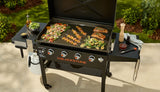Blackstone 4-Burner LP Gas Portable Griddle with Lid, 36-in