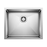 Blanco Quatrus R15 22-in Single Bowl Undermount Stainless Steel Kitchen Sink
