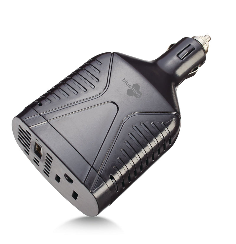 Bluehive 75W Car Power Inverter with USB Port Y6