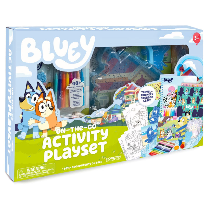 Bluey Ultimate On The Go Activity Playset for Ages 4+ R1