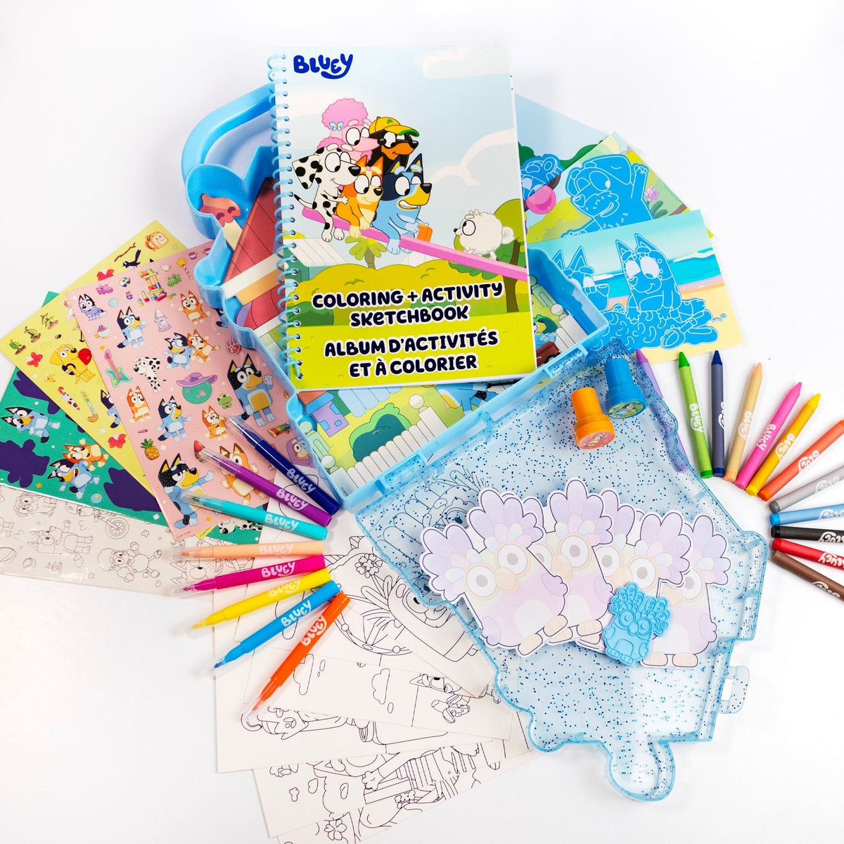 Bluey Ultimate On The Go Activity Playset for Ages 4+