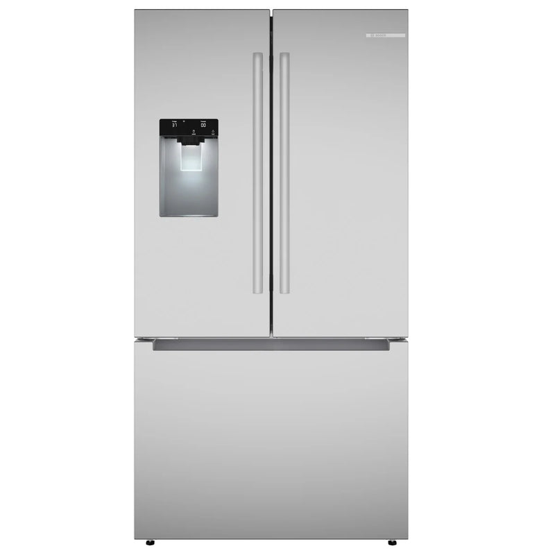 Bosch 500 Series 24 in Stainless Steel German Made Third Rack Dishwasher with Pocket Handle S1